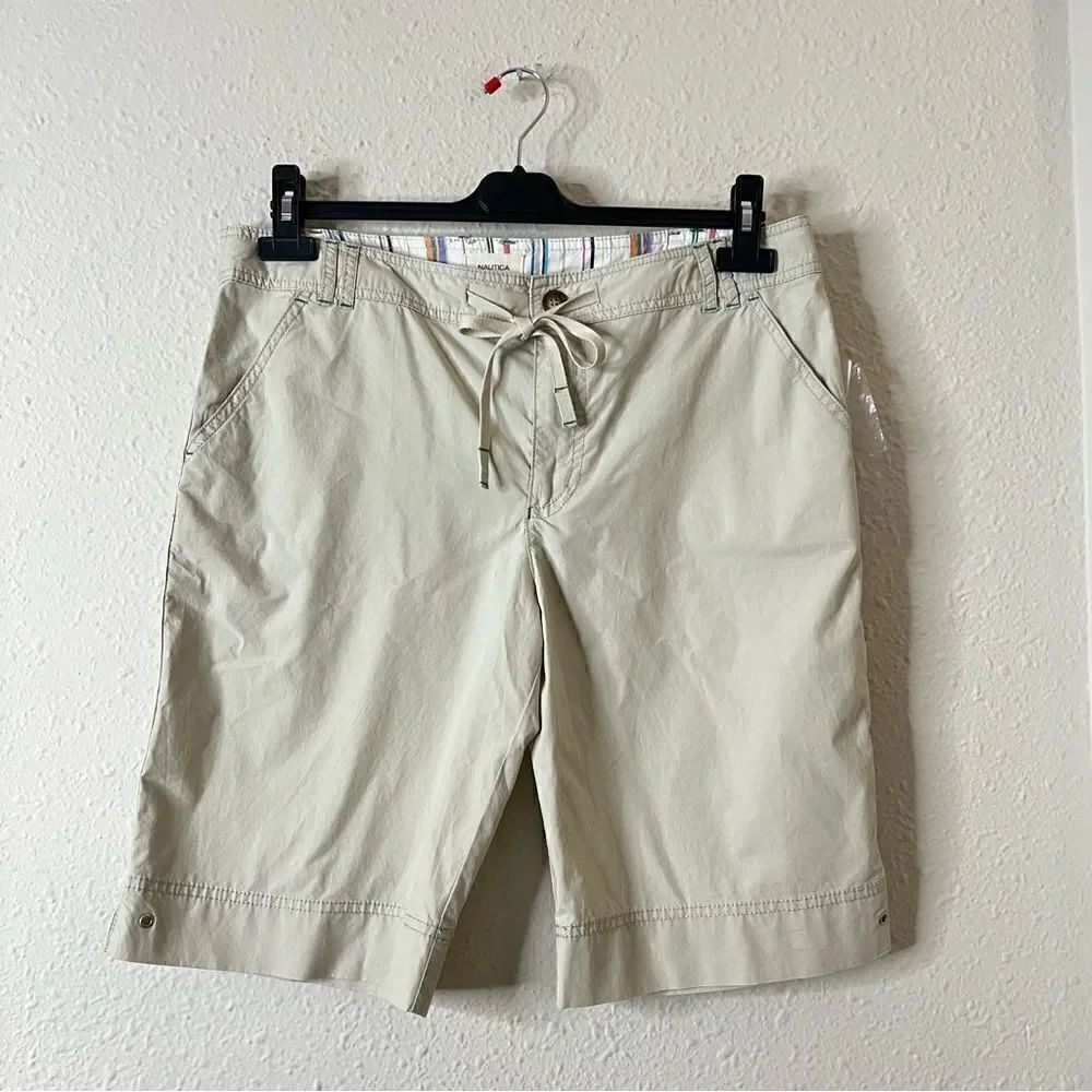 Nautica Women’s Beach Bermuda Shorts NEW Size 10